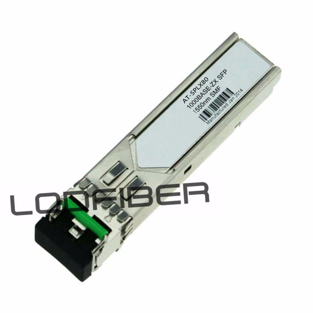 ALLIED TELESIS AT-SPLX10 Single Mode 1310nm SFP Transceiver $28.05