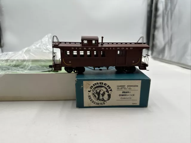 Escala Ho 1:87 Combinación Lambert Sierra Caboose Rtr Nuevo Stock Antiguo Japón