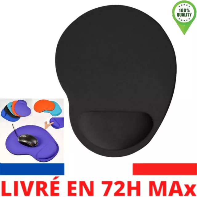 Tapis de souris repose poignet ergonomique Choix des Couleurs Ordinateur Réseaux