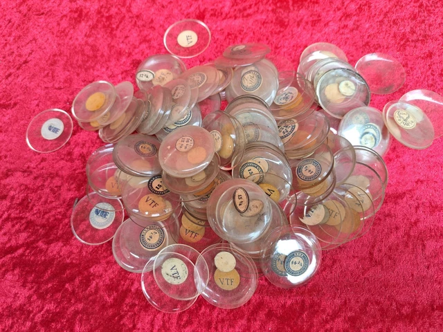 Lot De Verres Pour Réveil Ou Pendule – Anciens – Carrés, Ronds, Bombés Ou Plats – AA6