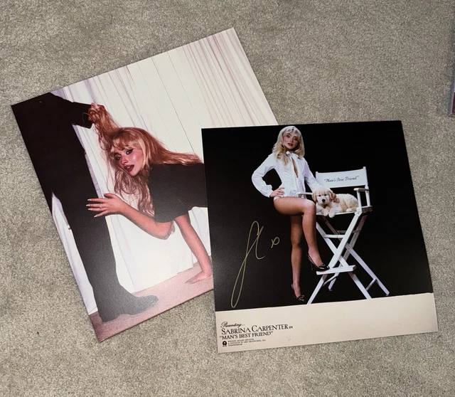 SABRINA CARPENTER MANS Best Friend Signed Cd New Sealed $54.71