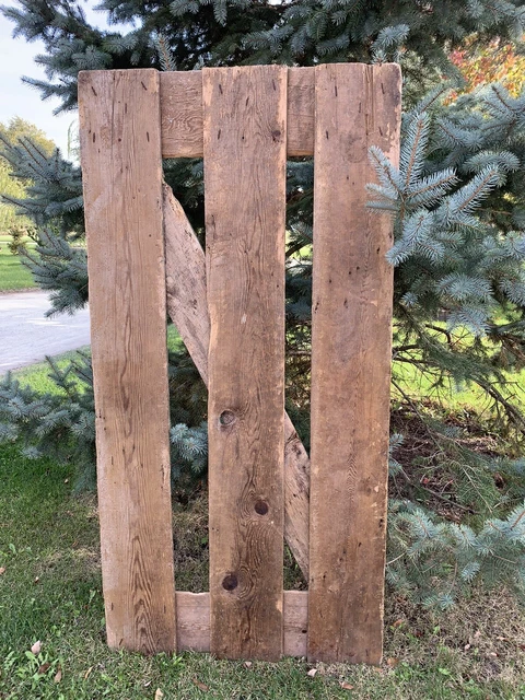 Antique Vintage Wood Barn Door