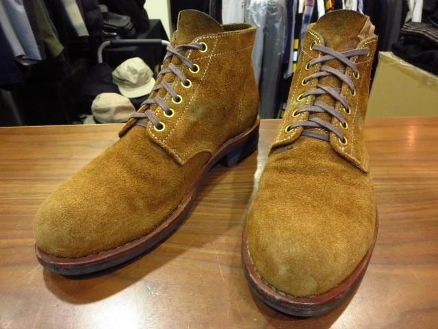 VISVIM BRIGADIER BOOTS MID-FOLK Brown Suede US 9 Used From Japan