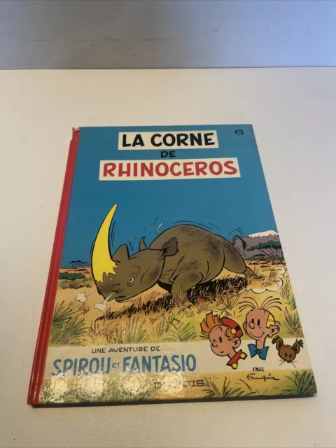 bd -les Aventures De Spirou Et Fantasio - La Corne De Rhinocéros  -  Bd 273