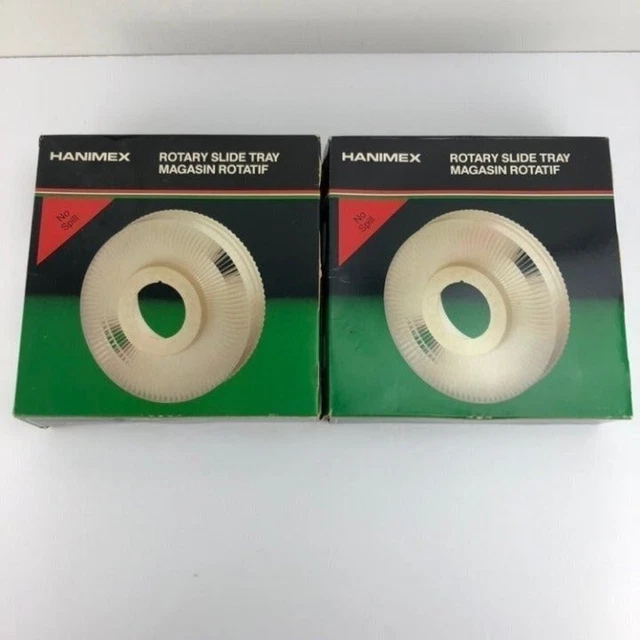 Juego de 2 bandejas deslizantes giratorias Hanimex