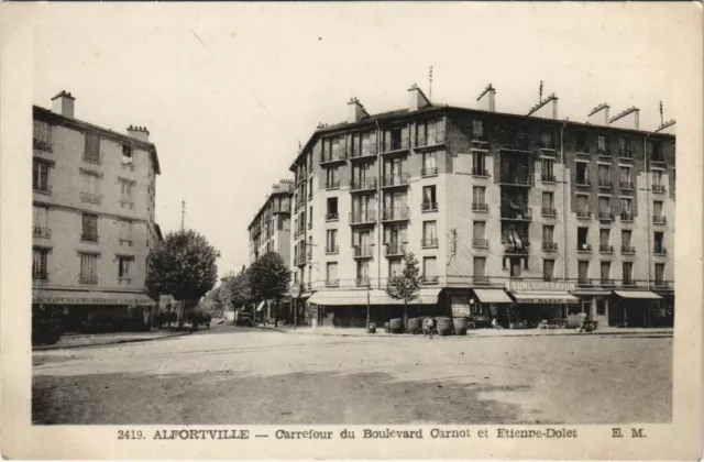 CPA ALFORTVILLE - crossroads of Boulevard Carnot etienne - dolet (146892)