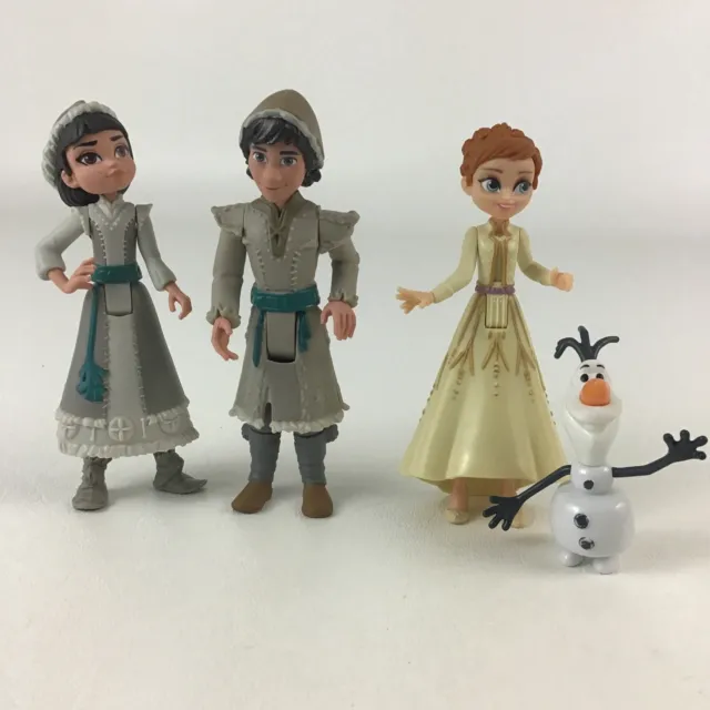 Disney Frozen II Deluxe Figures Dolls Honeymaren Ryder Anna Olaf 4pc Lot 2018