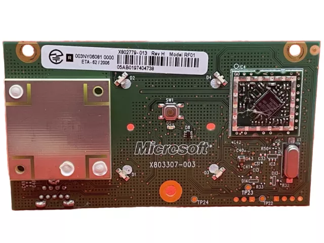 Placa de botón de encendido del sistema Xbox 360 X803307-003 X802779-013