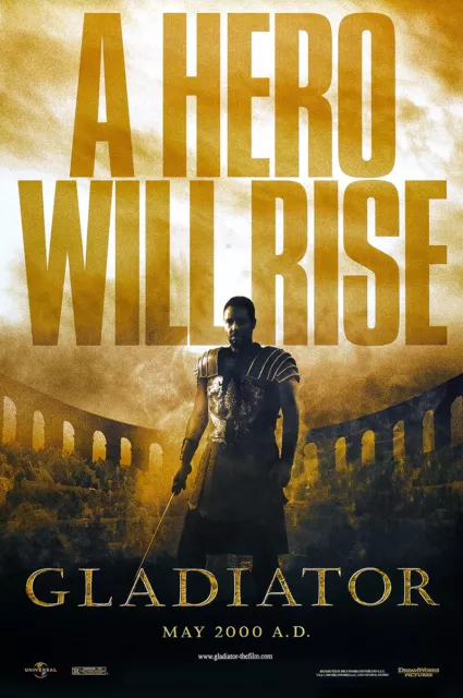 UNFRAMED Gladiator Movie Poster Prints Canvas Print Decor B