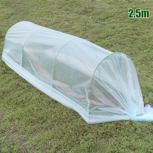 Film De Serre Transparent En Polyéthylène PE - 4m X 5m, Épaisseur 0.04mm, Couverture De Culture Pour Jardin, Protection Climatique Pour Légumes Et Fleurs - 8
