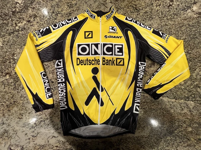 Maillot de cyclisme ONCE - DEUTSCHE BANK – CASTELLI