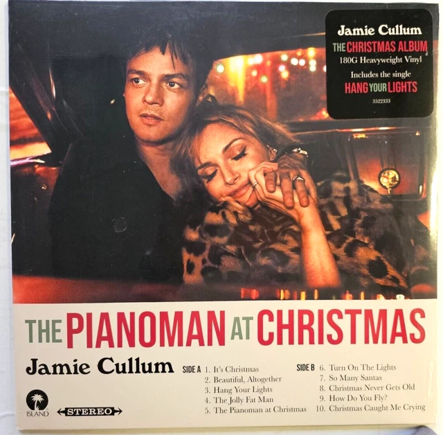 Jamie Cullum ‎The Pianoman at Christmas Vinyl LP Album record 180g new island