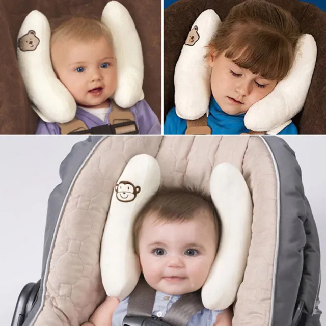 Baby Soft Safety Seat Neck Head Support Toddler Headrest Pillow For Stroller Car