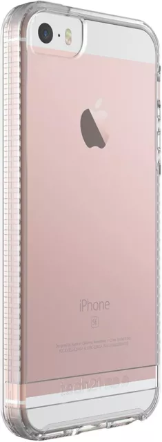 Tech21 Impact Clear Slim Tough Case For Apple iPhone 5 / 5S /  SE 1st Gen. 2016