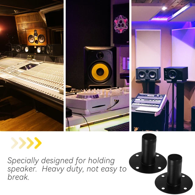 2 PACK SPEAKER Base Sound Bar for Adjustable Stands Computer £30.65