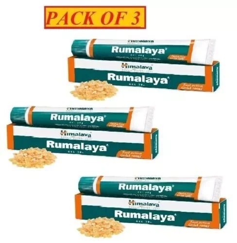 10 X Gel Himalaya Rumalaya 30g – Naturel, Pour Douleurs Articulaires