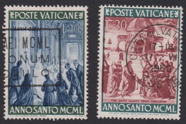 VATICANO 1949 Año Santo.  Buen usado (p502)