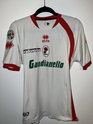 Erreà 6568 ERREA BARI CENTENARIO 1908 2008 MAGLIA GARA DA COLLEZIONE 15 GENNAIO 2008 