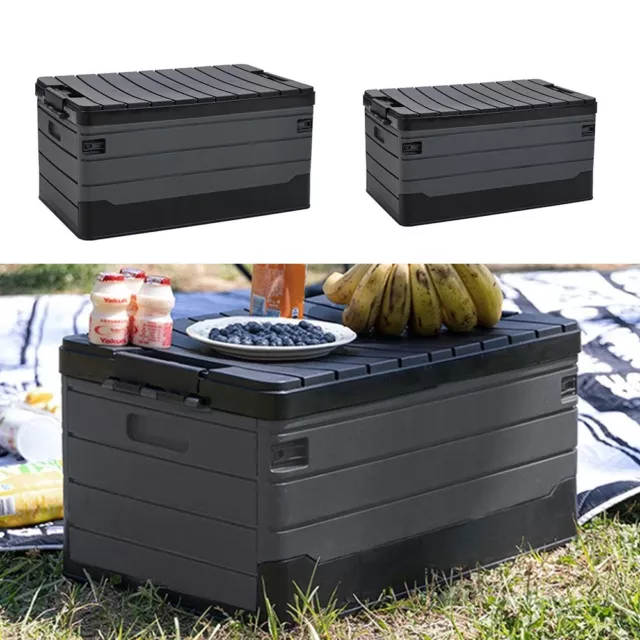 Large Folding Outdoor Camping Storage Box Car Trunk Picnic Container Collapsible