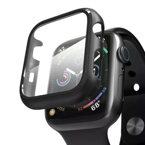 Case für Apple Watch Series 1-8 SE 38-45mm | Schutzhülle Bumper | 360-Grad Cover