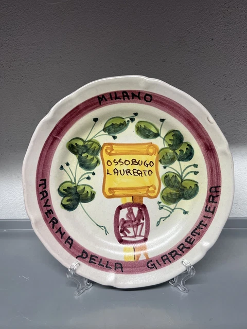 Piatto Buon Ricordo - Milano - Ortolano - Bistecca - 2C