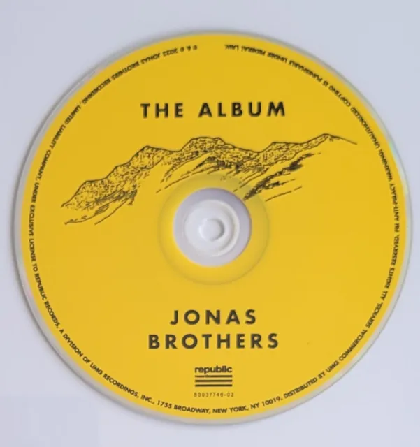 Jonas Brothers Cd Display Jsa Certified Coa Signed Joe Kevin Nick Autographed 3