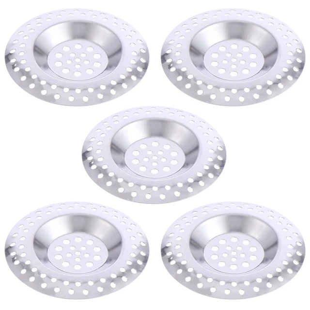 Filtre Evier Cuisine INOX (Lot De 4) - Attrape Cheveux Douche 7,5
