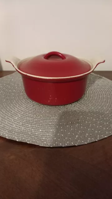 Cocotte /terrine en fonte émaillée Cousances/le creuset 18 cm