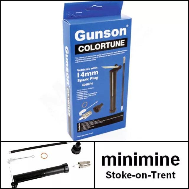 Classic Mini Gunson Colourtune Single Plug Kit 14mm G4074 spark car tool