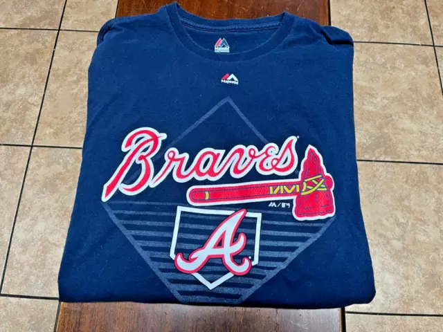 Atlanta Braves s/s t-shirt size XL blue
