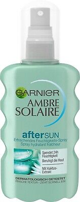 25903901-/D2 GARNIER After Sun-Spray ""Ambre Solaire"" con extracto de cactus 200 ml NUEVO