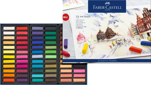 Faber-Castell Soft Pastel Pastellkreiden mini 24 48 72 NEU!
