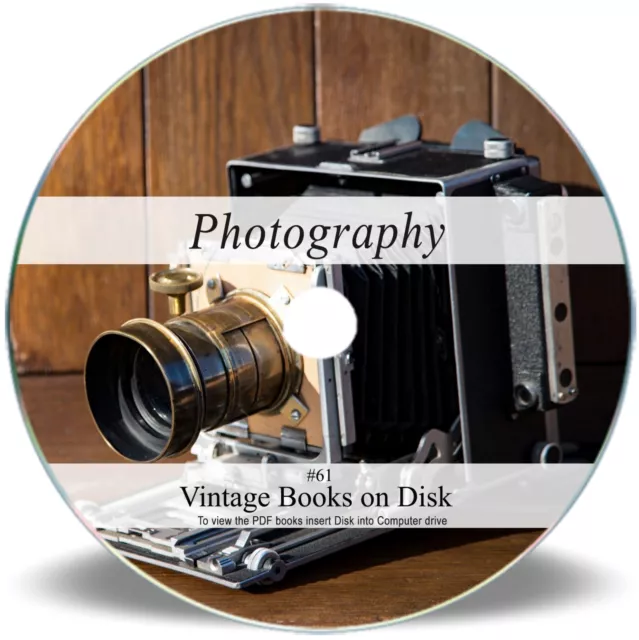 214 Rare Camera & Photography Books On Dvd - Photo Developing Antique Cameras 61