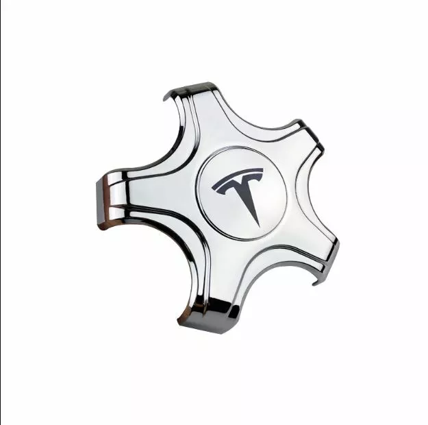 TESLA 4 STÜCK Nabendeckel Felgendeckel Nabenkappen Silber Emblem für Model 3,*  EUR 35,68 - PicClick DE