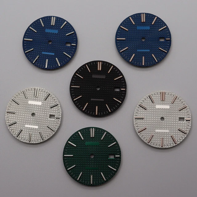 Quadrante Orologio 28.5 Mm Con Finestra Data Per Movimenti Seiko NH34 NH35 NH36 NH38