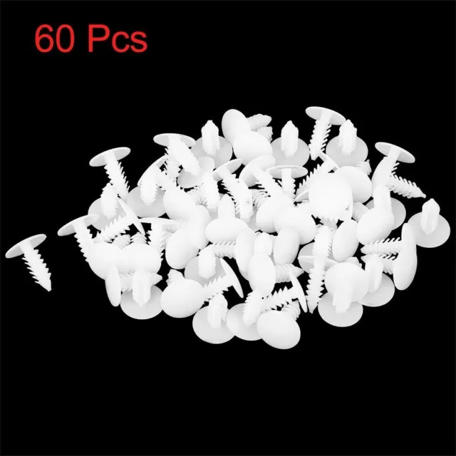 Pack de 60 clips de panneau de garniture de porte en plastique universel voiture