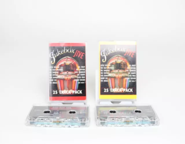 Jukebox Jive Audio Kassette Band X 2 - 50 Rock n Roll großartig