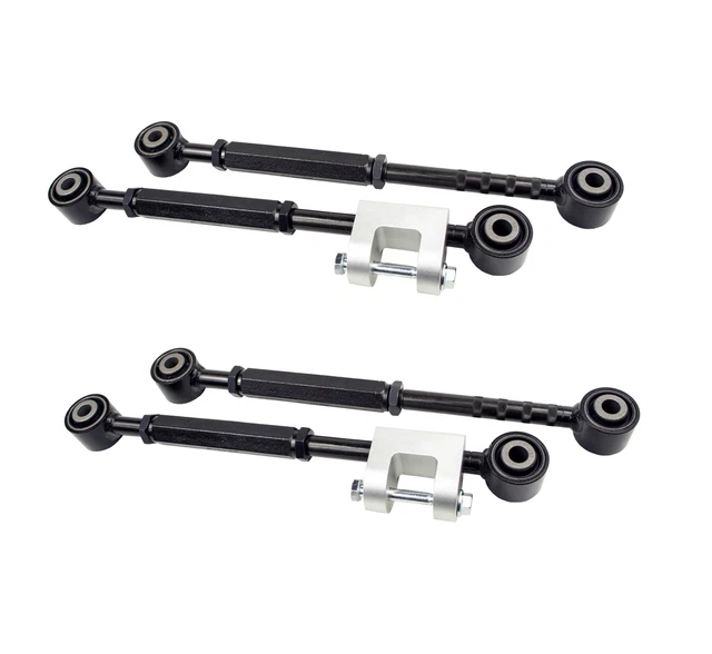 Set of 2 Rear Lower Lateral Arms Mevotech For Impreza AWD Camber 1.5 Toe 1.5