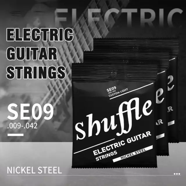 Sets of 6 Electric Guitar Strings Replacement Steel Strings for Acoustic Guit✨h