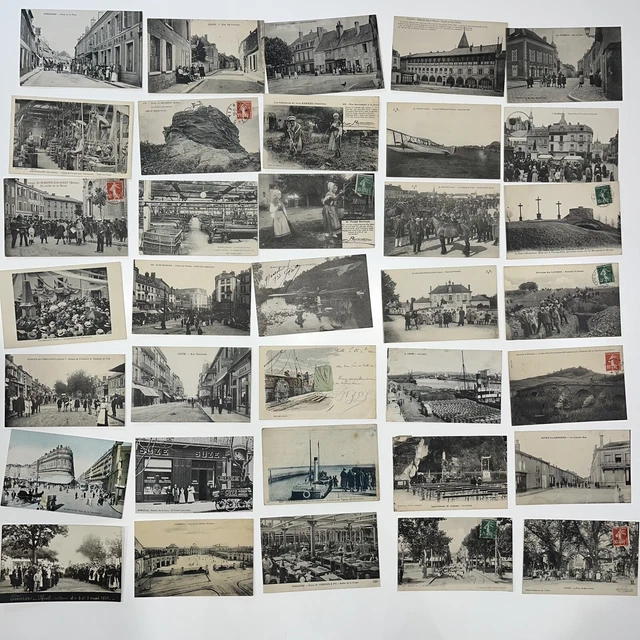 Cartes Postales Anciennes Animées 1910-1920 Lot G 30 CPA