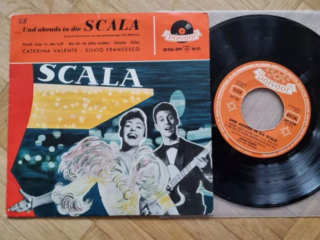 Caterina Valente/ Silvio Francesco - Und abends in die Scala 7'' Vinyl Germany