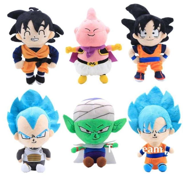 DRAGON BALL Z Super Saiyan Goku Goten Vegeta Piccolo Majin Buu Plush