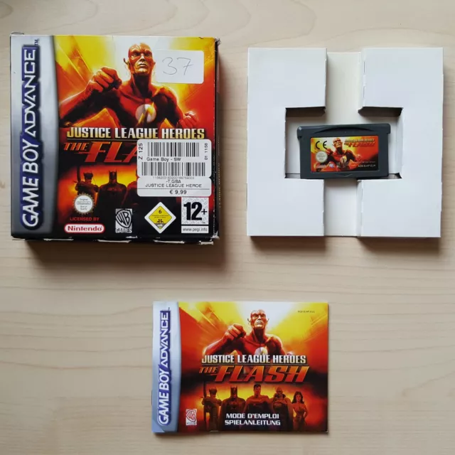 Justice League Heroes The Flash in OVP mit Anleitung Nintendo Gameboy Advance