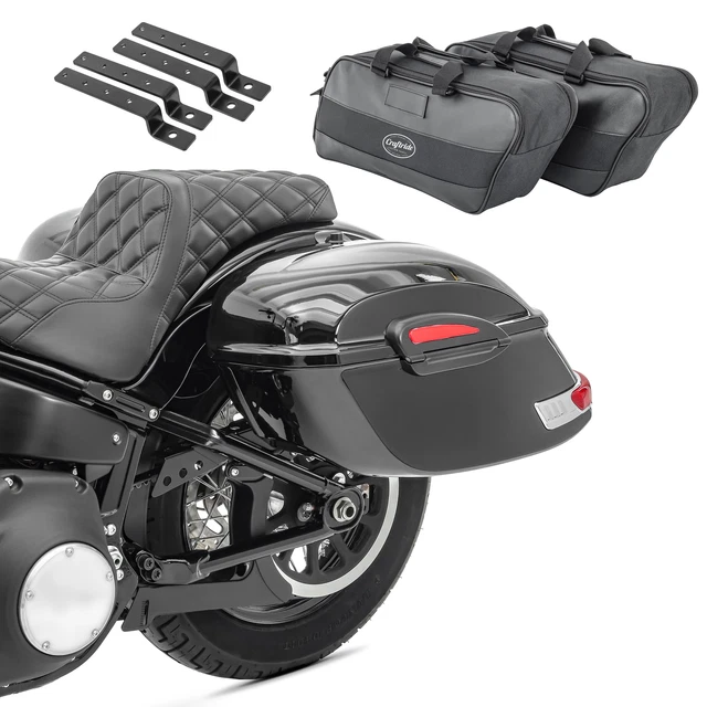 Sacoches Rigides Intérieures Craftride Pour Harley Street Glide / Special - Modèle SP4