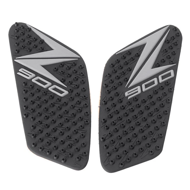 For Kawasaki z900 2017 Tank Traction Gas Pad Side Fuel Knee Grip Decal Black