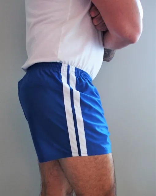 Men's Canterbury Bulldogs NRL Retro Rugby League Footy Shorts Size Medium -3XL