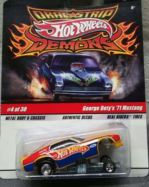 Hot Wheels  Drag Strip Demons' George Doty's 71 Mustang