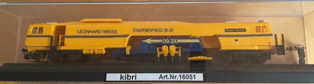 Kibri H0 16051 Plasser & Theurer Stopfexpress 09-3X LEONHARD WEISS