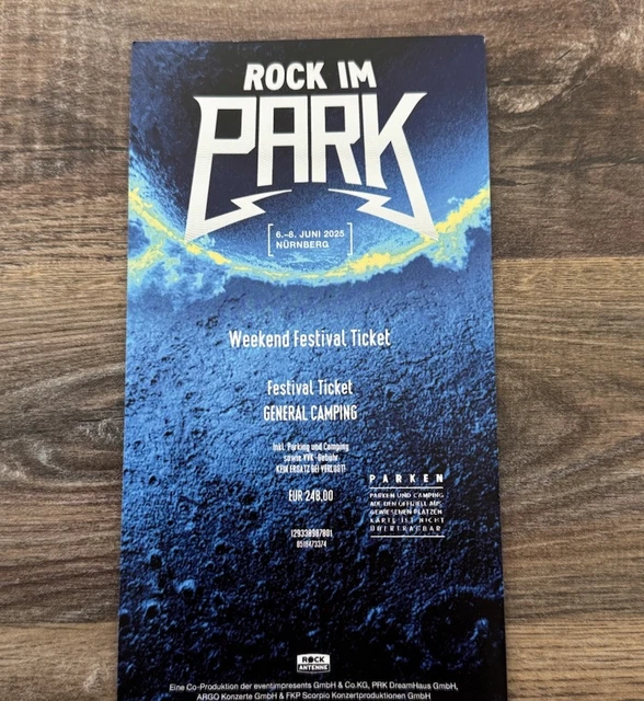 Was Kostet Ein Wochenendticket Bei Rock Im Park