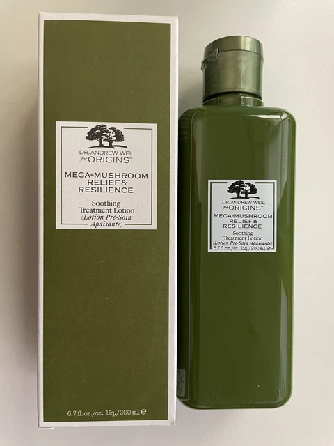ORIGINS Mega-Mushroom Relief & Resilience Soothing Treatment Lotion 6.7 oz NIB